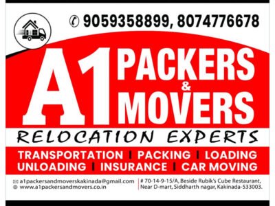 Packers and Movers in Kakinada – A1 Professional Relocation Experts