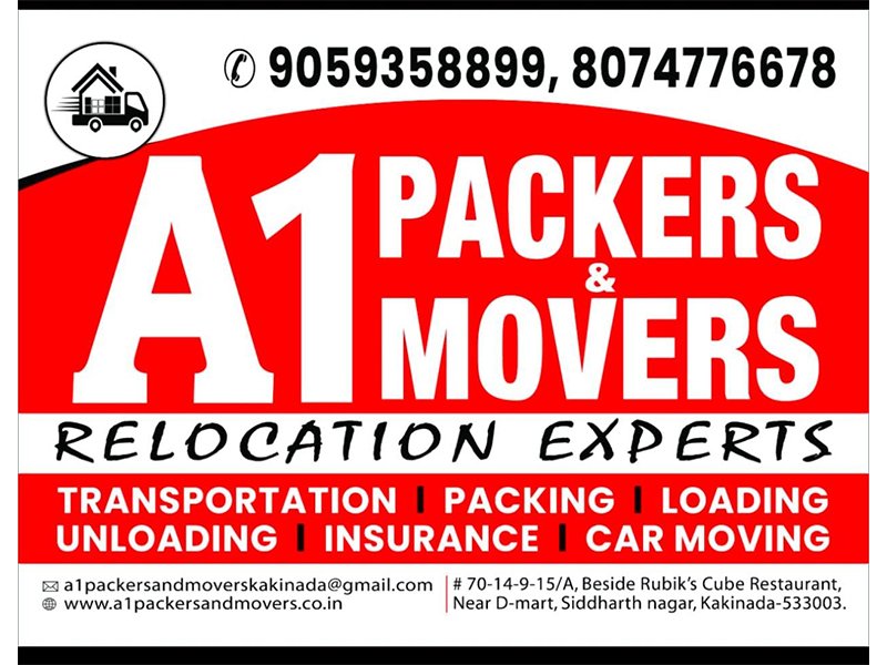Packers and Movers in Kakinada – A1 Professional Relocation Experts