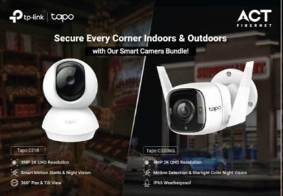 Free CC Cameras with ACT Fibernet New Connections | Starting at ₹599 Only