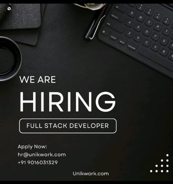 Full Stack Developer – Job Vacancy Latest jobs in Kakinada