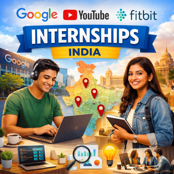 Google, YouTube & Fitbit Virtual Internships 2026