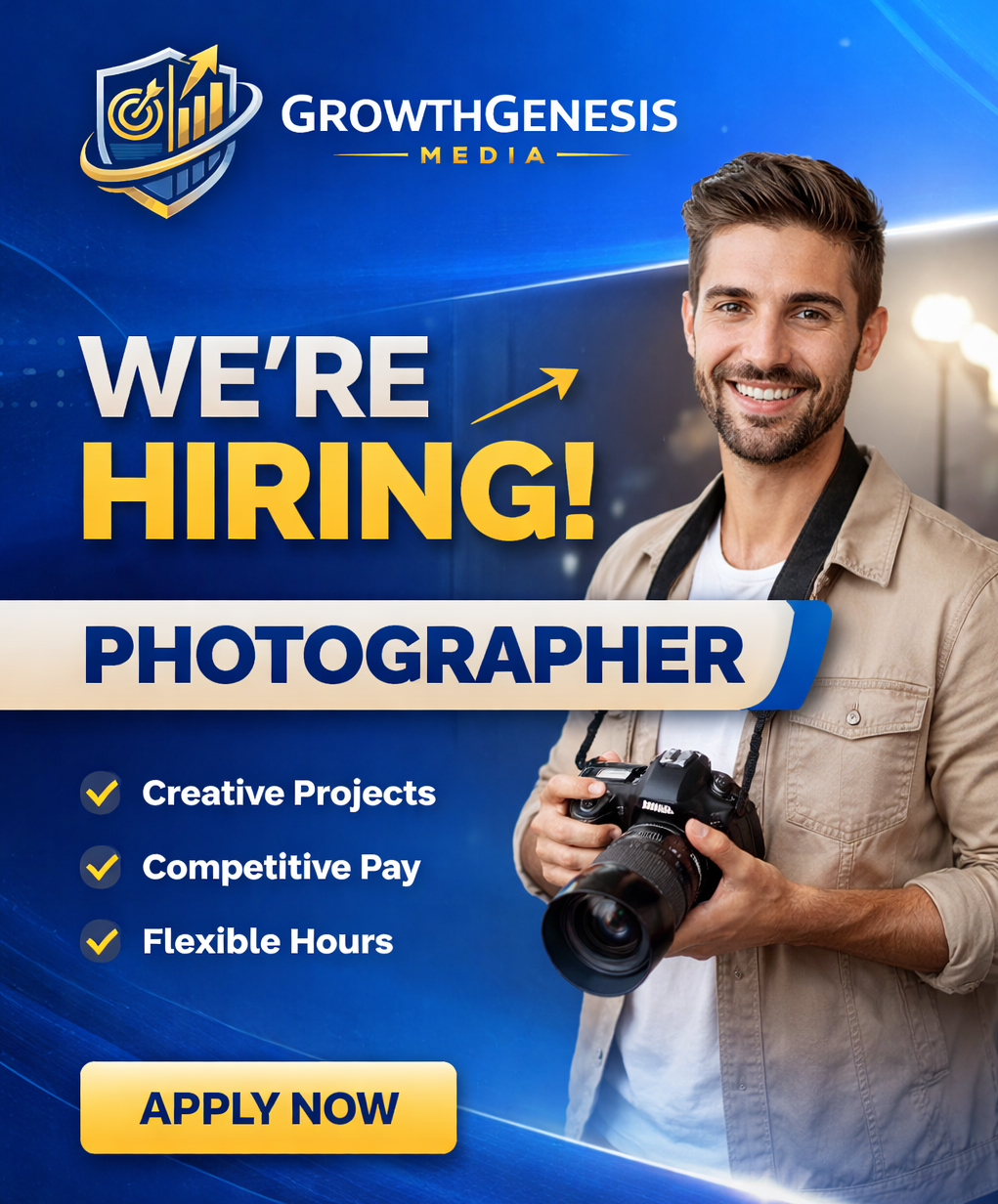 Commercial Photographer Jobs in Kakinada – GrowthGenesis Media