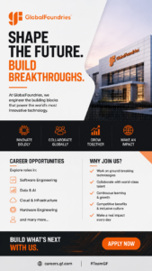 GlobalFoundries Hiring – Freshers / Engineers Apply Now 🚀