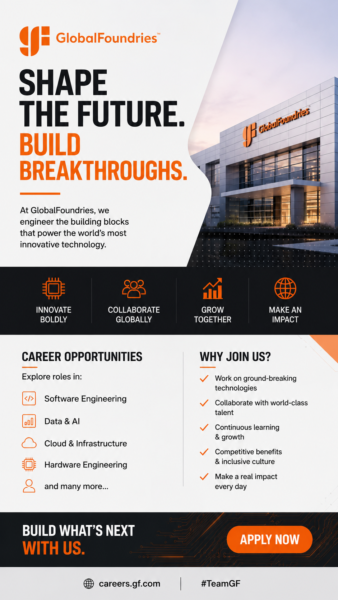 GlobalFoundries Hiring – Freshers / Engineers Apply Now 🚀